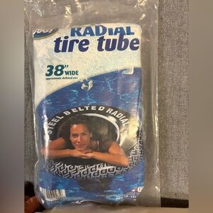 Vintage Florida Pools Radial Tire Tube 38" Wide - Blue New in Package